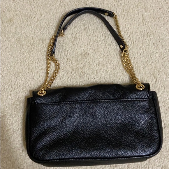 Michael Kors Fulton Leather Shoulder Flap Bag - Picture 5 of 5